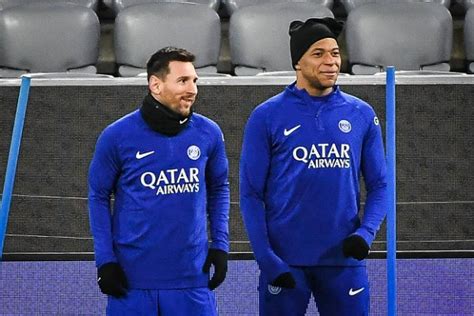 lionel messi kylian mbappe friends